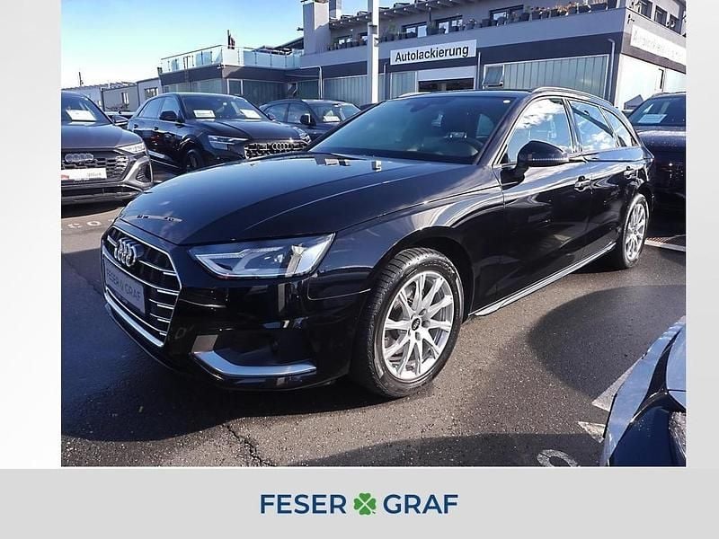 Schwarz Gebraucht 2022 Audi A4 S-Line Kombi | 24.880 € (Guter Preis) - Bild 1/4