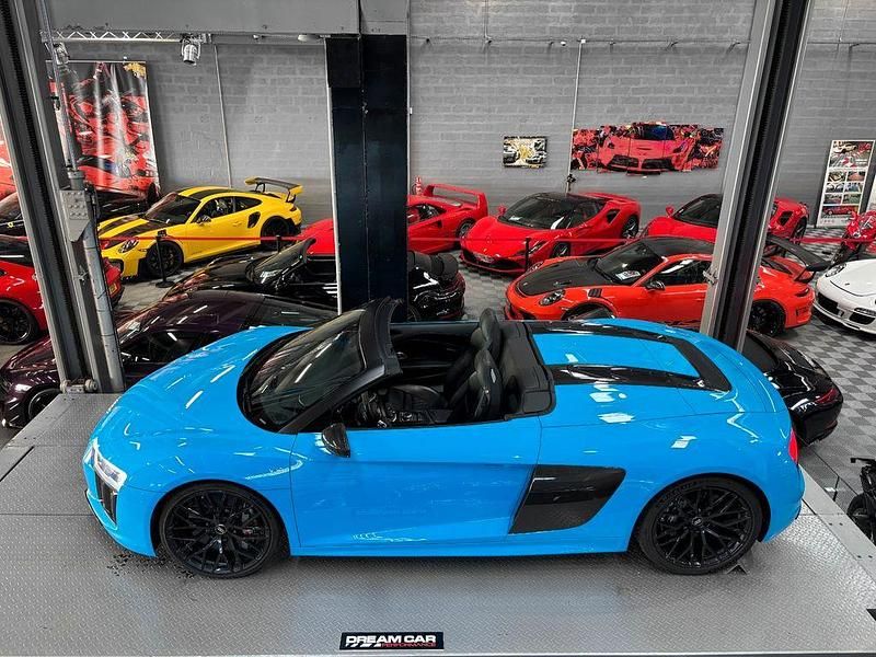 Gebraucht Audi R8 Spyder Exclusive 540 PS (397 kW) 2017 Blau Cabrio