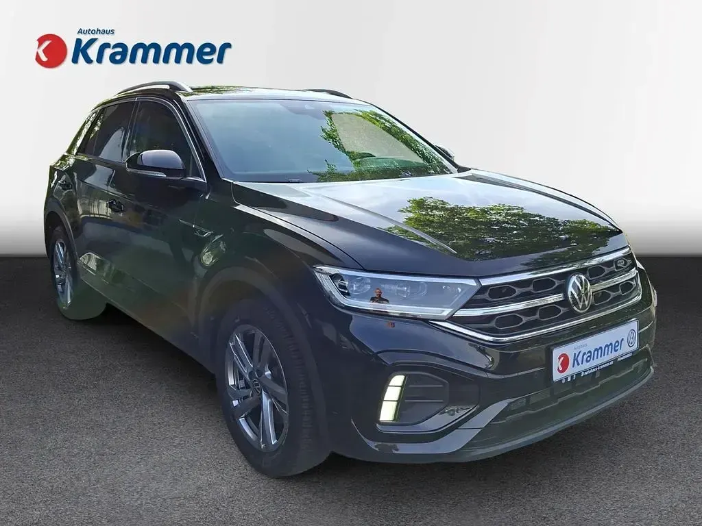 Gebraucht VW T-Roc R-line 150 PS (110 kW) 2022 Schwarz SUV