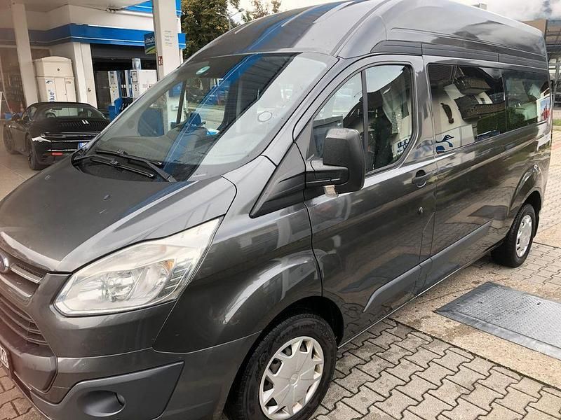 Gebraucht Ford Transit Custom 125 PS (91 kW) 2016 Schwarz Van / Kleinbus