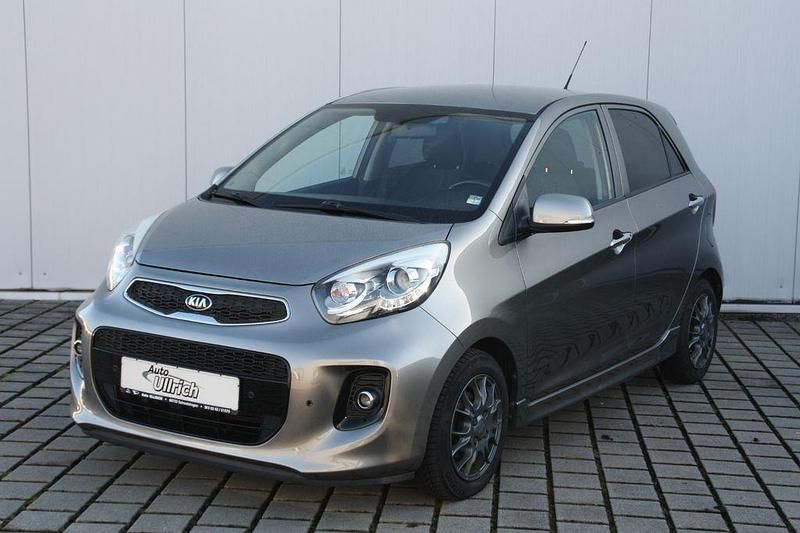 Silber Gebraucht 2015 Kia Picanto Spirit Kleinwagen | 7.950 € (Guter Preis) - Bild 1/4