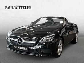 Lack obsidianschwarz Gebraucht 2019 Mercedes SLC200 Cabrio | 28.960 € (Fairer Preis) - Bild 1/4