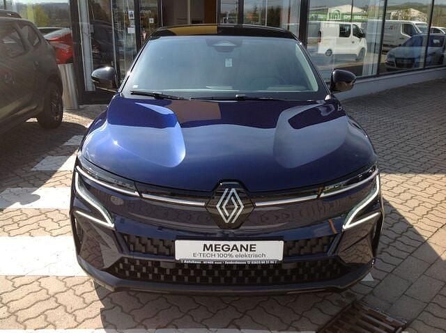 Gebraucht Renault Megane E-Tech Techno 160 kW (218 PS) 2024 Blau (nachtblau metallic, black pearlschwarz) Limousine