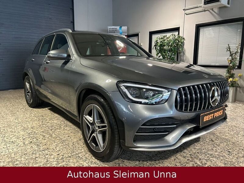 Selenitgrau metalliclack Gebraucht 2021 Mercedes GLC43 AMG AMG SUV | 56.990 € (Fairer Preis) - Bild 1/4