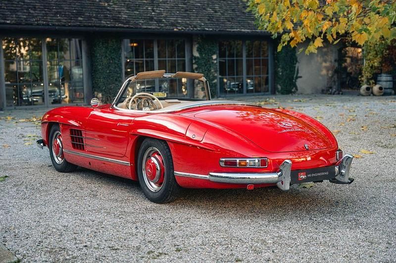 Gebraucht Mercedes SL300 215 PS (158 kW) 1958 Rot Cabrio