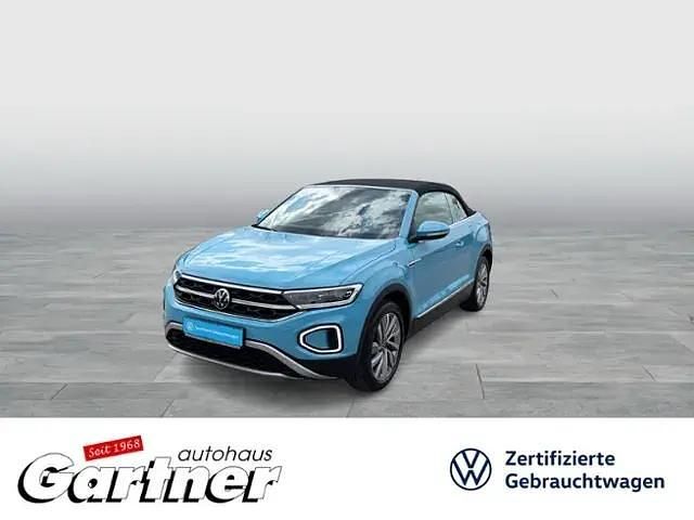 Blau (teal blue schwarz) Gebraucht 2024 VW T-Roc Beats SUV | 34.896 € (Teuer) - Bild 1/4