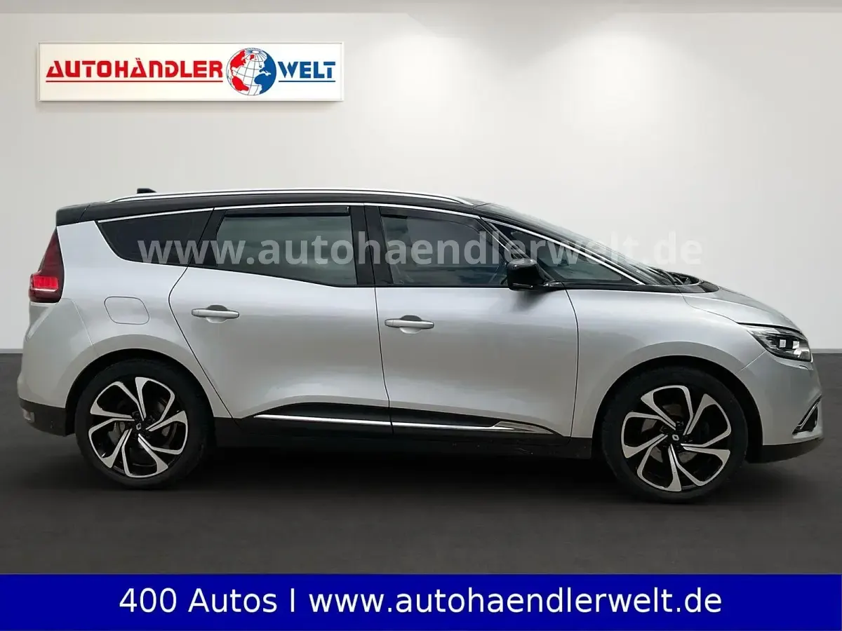 Gebraucht Renault Grand Scénic IV Intens 132 PS (97 kW) 2017 Silber Van / Kleinbus