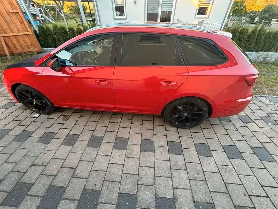 Gebraucht Seat Leon ST FR 140 PS (102 kW) 2014 Rot Kombi