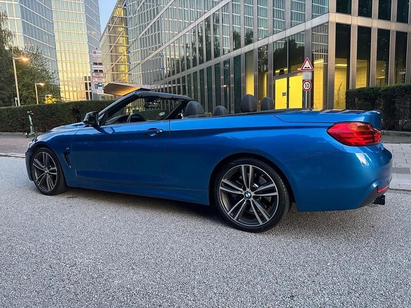 Gebraucht BMW 435 Sport Line 306 PS (225 kW) 2014 Blau Cabrio