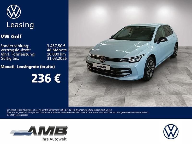 Neu VW Golf VIII 116 PS (85 kW) 2026 Blau Limousine