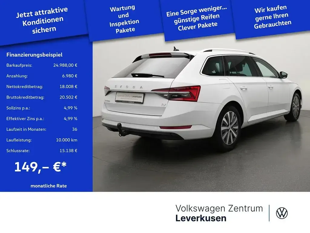 Gebraucht Skoda Superb 218 PS (160 kW) 2023 Schwarz Limousine