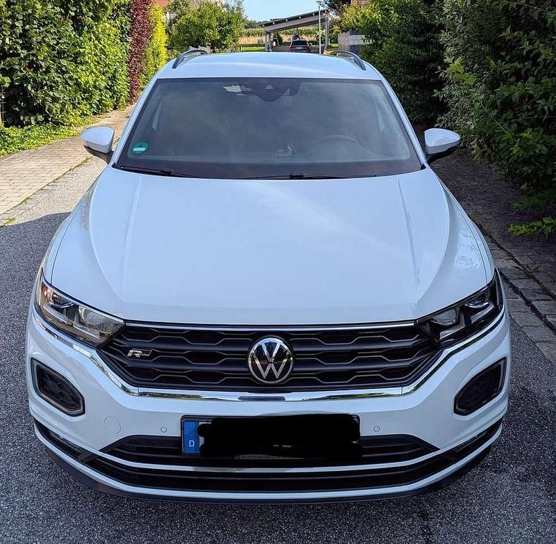 Weiß Gebraucht 2022 VW T-Roc R-line SUV | 23.500 € (Guter Preis) - Bild 1/4