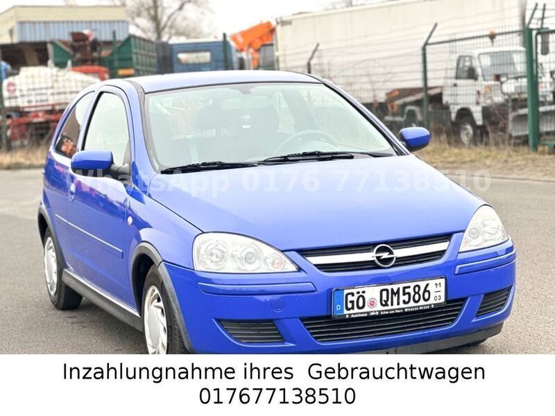 Gebraucht Opel Corsa Edition 60 PS (44 kW) 2006 Blau Kleinwagen