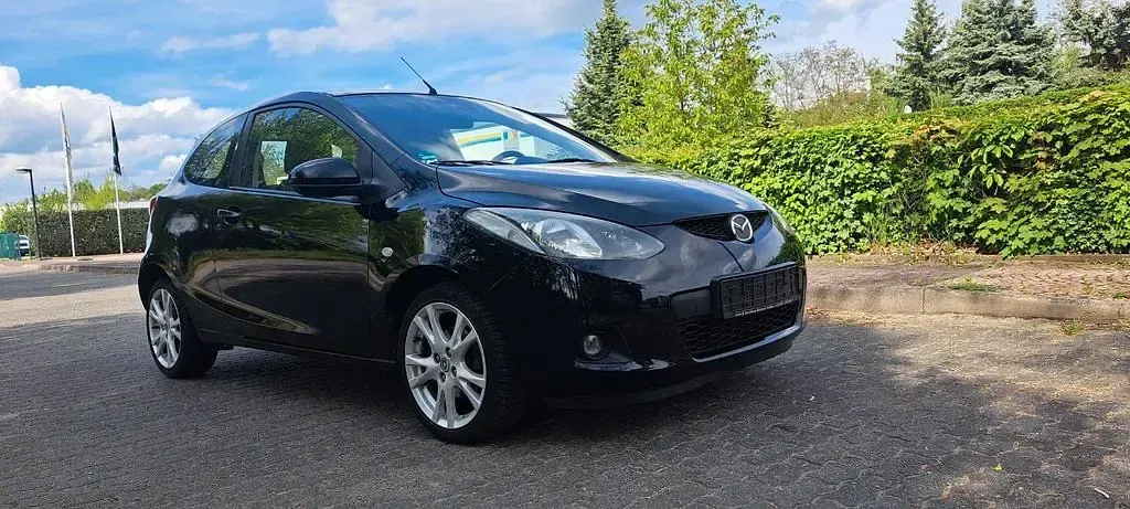 Usata Mazda 2 Inclusive 86 CV (63 kW) 2008 Nero Utilitaria