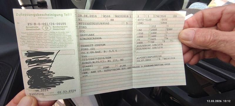 Gebraucht Ford Transit 150 PS (110 kW) 2016 Weiß Van / Kleinbus