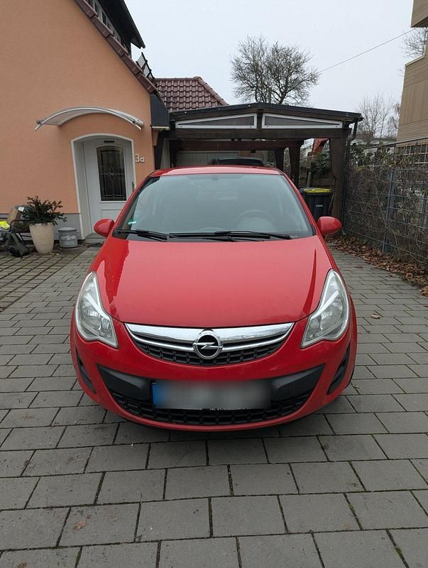 Rot Gebraucht 2013 Opel Corsa Kleinwagen | 2.000 € (Superpreis) - Bild 1/4