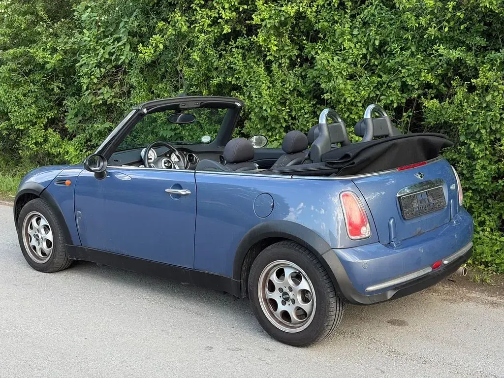 Gebraucht Mini One Cabriolet 90 PS (66 kW) 2005 Blau Cabrio