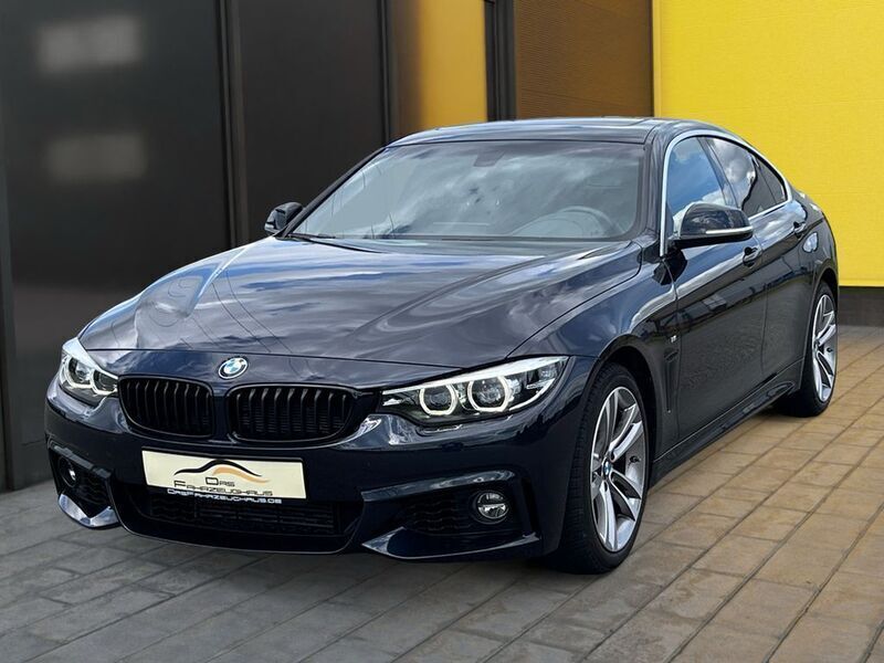 Schwarz Gebraucht 2021 BMW 418 Gran Coupé M Sport Coupé | 24.485 € (Fairer Preis) - Bild 1/4