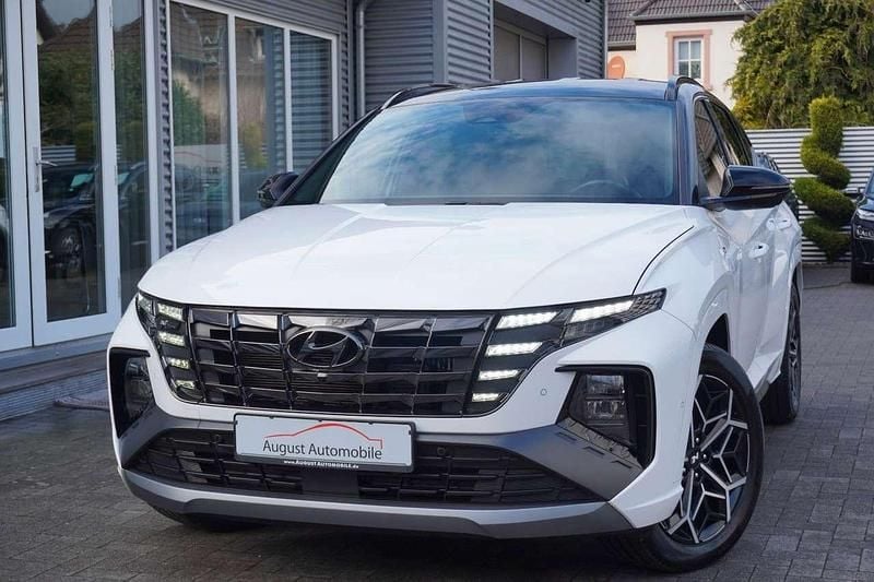 Weiß Gebraucht 2022 Hyundai Tucson N Line SUV | 28.770 € (Fairer Preis) - Bild 1/3