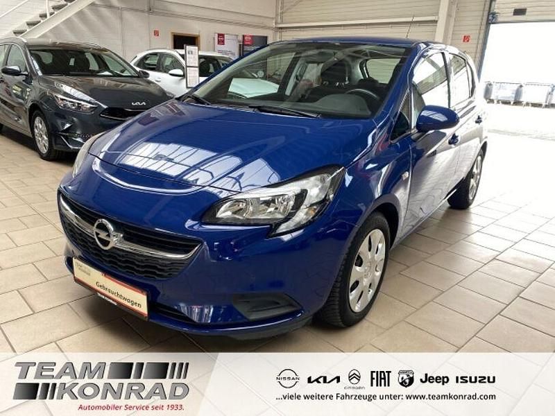 Blau Gebraucht 2019 Opel Corsa Edition Kleinwagen | 13.590 € (Fairer Preis) - Bild 1/4