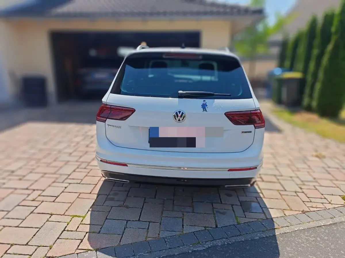 Gebraucht VW Tiguan Highline 220 PS (161 kW) 2018 Weiß SUV
