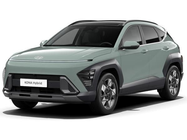 Grün (mirage green) Neu 2025 Hyundai Kona Premium SUV | 20.175 € (Superpreis) - Bild 1/4