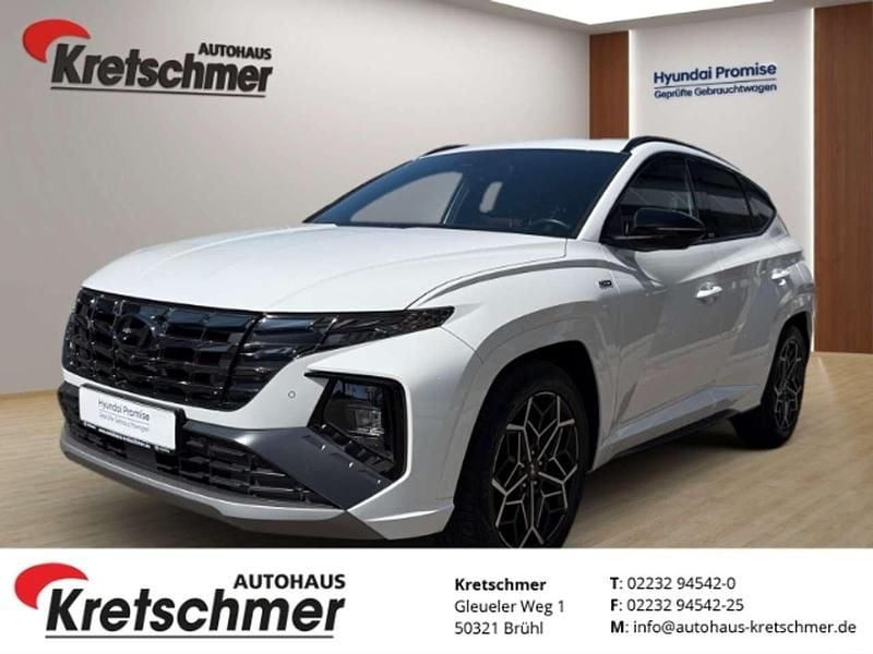 Weiss Gebraucht 2021 Hyundai Tucson N Line SUV | 25.990 € (Guter Preis) - Bild 1/4