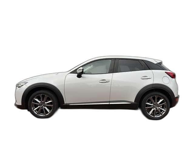 Weiß metallic Gebraucht 2018 Mazda CX-3 Kizoku Intense SUV | 17.410 € (Teuer) - Bild 1/4