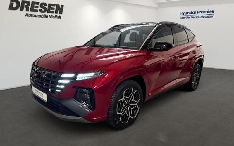 Rot Gebraucht 2023 Hyundai Tucson N Line SUV | 30.690 € (Fairer Preis) - Bild 1/4