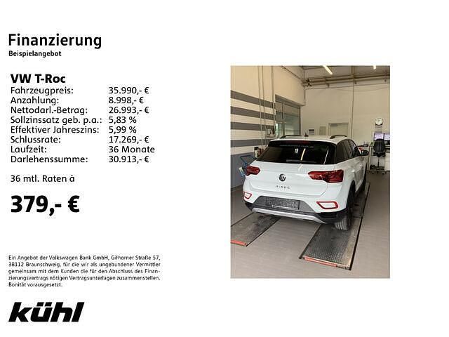 Gebraucht VW T-Roc Style 150 PS (110 kW) 2024 Weiß SUV
