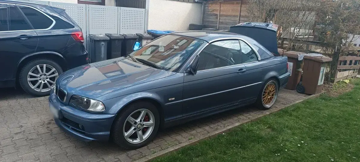 Gebraucht BMW 325 Cabriolet 192 PS (141 kW) 2000 Blau Cabrio