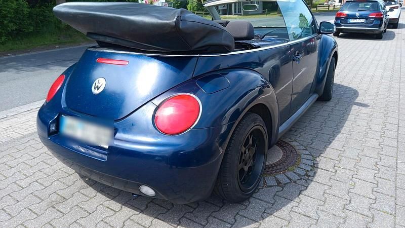 Blau Gebraucht 2003 VW Beetle Cabrio | 1.500 € (Guter Preis) - Bild 1/4