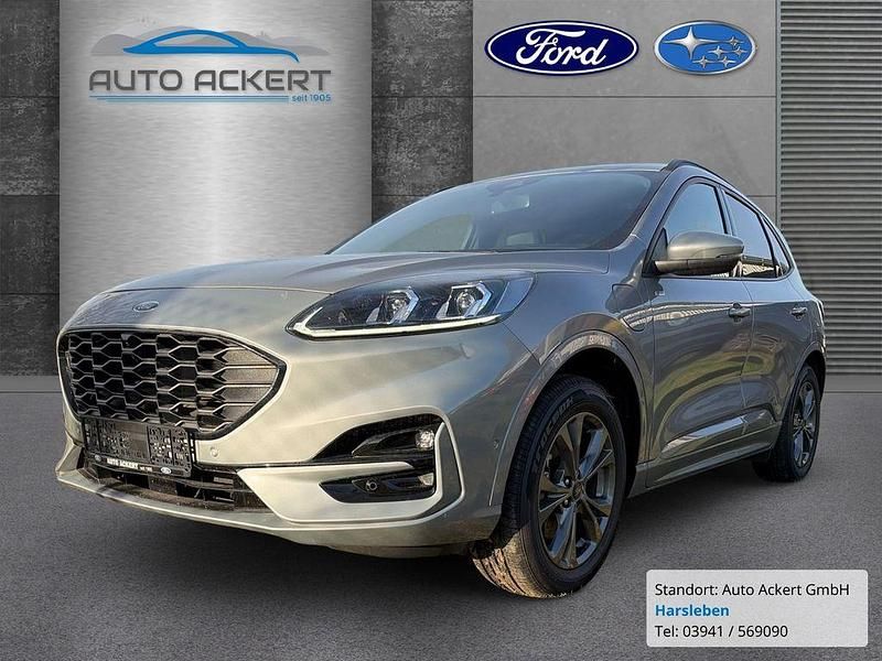 Silber Gebraucht 2021 Ford Kuga ST-Line X SUV | 27.290 € (Teuer) - Bild 1/4