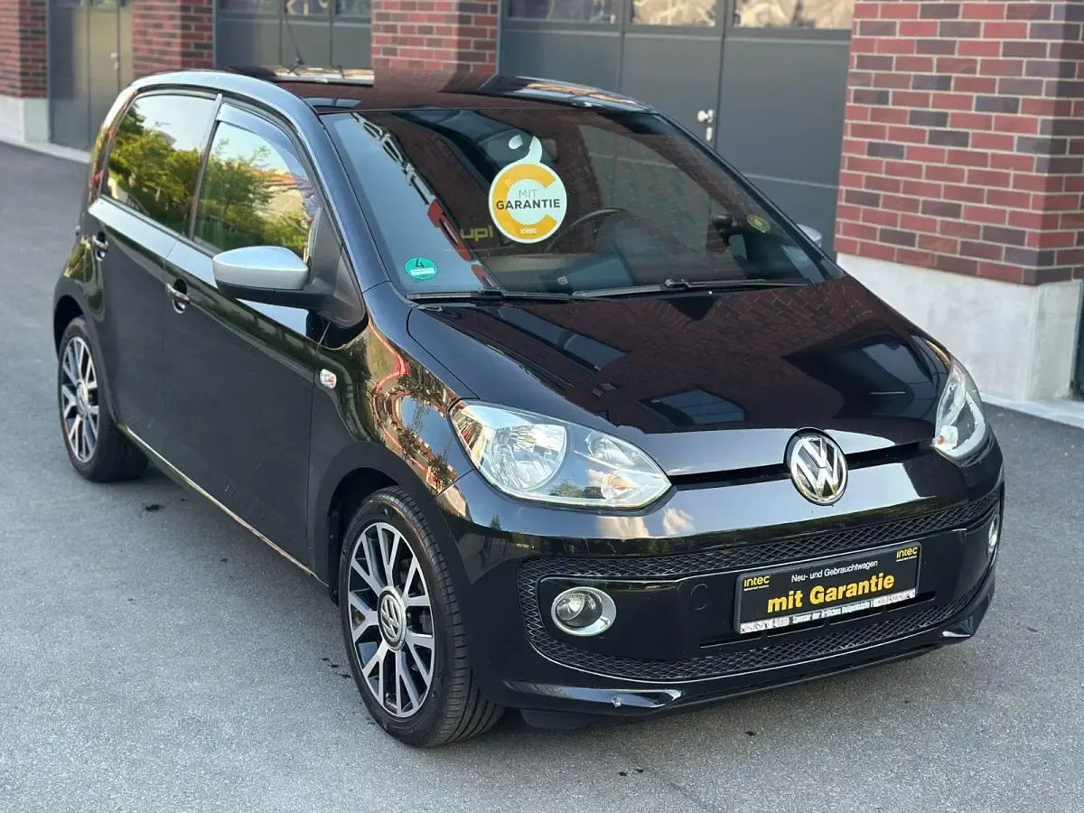 Gebraucht VW up! 60 PS (44 kW) 2015 Schwarz Kleinwagen