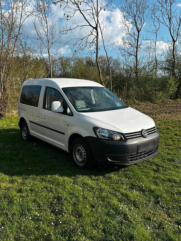 Gebraucht VW Caddy Trendline 75 PS (55 kW) 2013 Weiß Van / Kleinbus