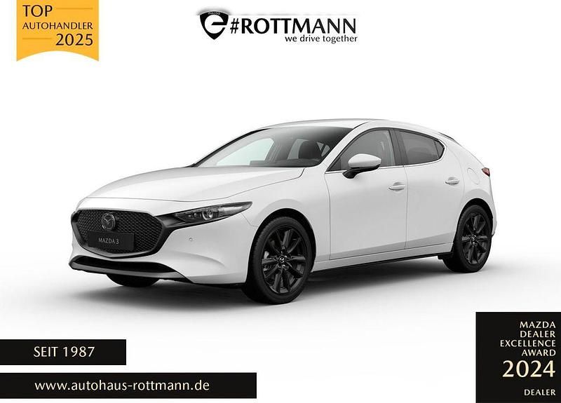 Weiß Neu 2025 Mazda 3 Takumi-Line Limousine | 32.770 € - Bild 1/4
