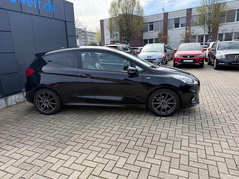 Gebraucht Ford Fiesta ST-Line 125 PS (91 kW) 2018 Schwarz Kleinwagen