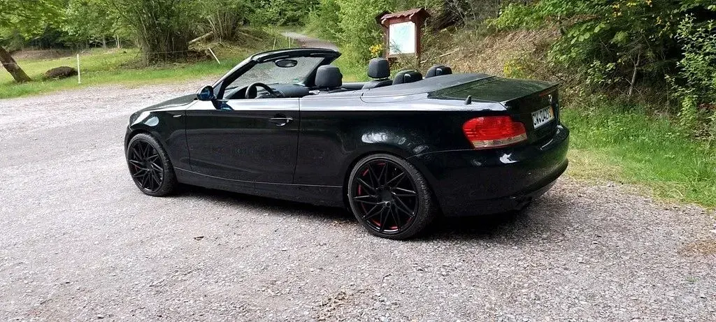 Gebraucht BMW 118 Cabriolet Performance 143 PS (105 kW) 2008 Schwarz Cabrio