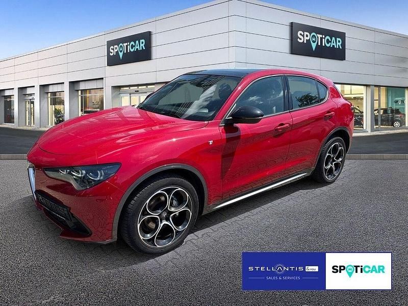 Rot Gebraucht 2023 Alfa Romeo Stelvio Ti SUV | 29.290 € (Superpreis) - Bild 1/4