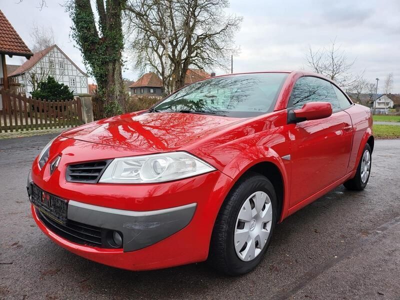 Rot Gebraucht 2006 Renault Mégane Cabriolet Cabrio | 2.700 € (Fairer Preis) - Bild 1/4
