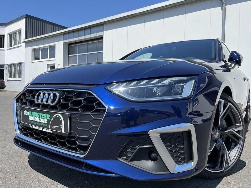 Navarrablau Gebraucht 2019 Audi A4 S-Line Kombi | 31.860 € (Fairer Preis) - Bild 1/4