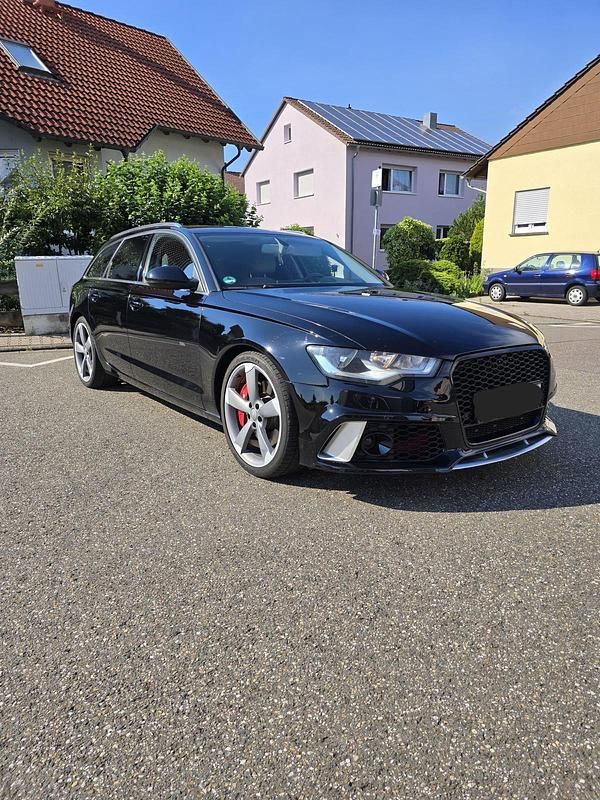 Schwarz Gebraucht 2013 Audi A6 Kombi | 12.900 € (Fairer Preis) - Bild 1/4