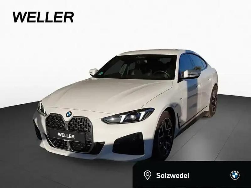 Alpinweiss iii (weiß) Gebraucht 2024 BMW 420 Gran Coupé M Sport Coupé | 41.990 € (Superpreis) - Bild 1/4