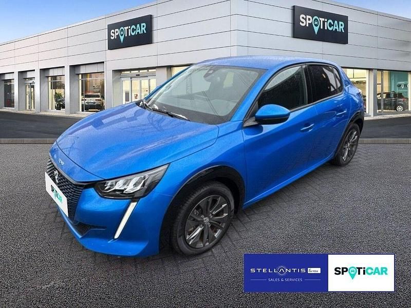 Blau Gebraucht 2021 Peugeot e-208 Allure Kleinwagen | 16.980 € (Fairer Preis) - Bild 1/4