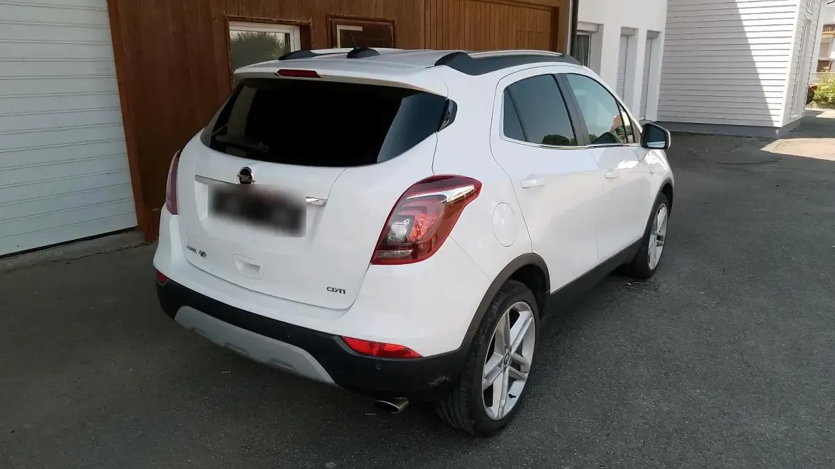 Gebraucht Opel Mokka X 131 PS (96 kW) 2017 Weiß SUV