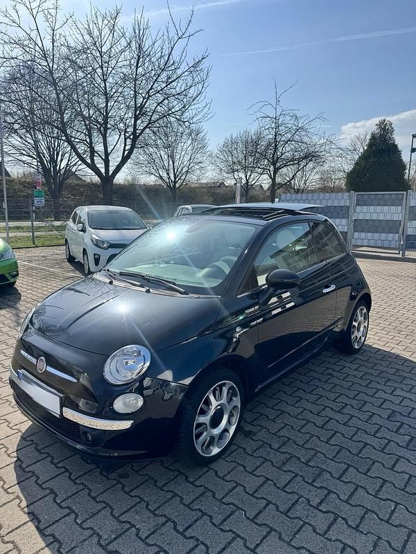 Gebraucht Fiat 500 69 PS (50 kW) 2008 Schwarz Kleinwagen