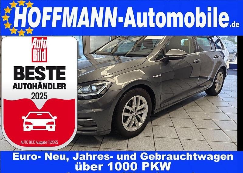 Graumet. Gebraucht 2019 VW Golf VII Highline Kombi | 19.900 € (Fairer Preis) - Bild 1/4