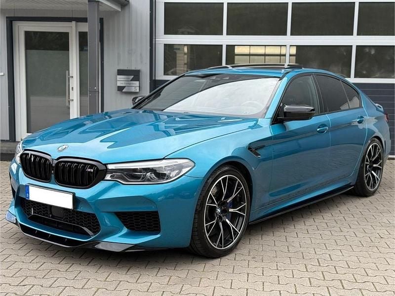 Blau Gebraucht 2019 BMW M5 Competition Edition Limousine | 58.900 € (Superpreis) - Bild 1/4