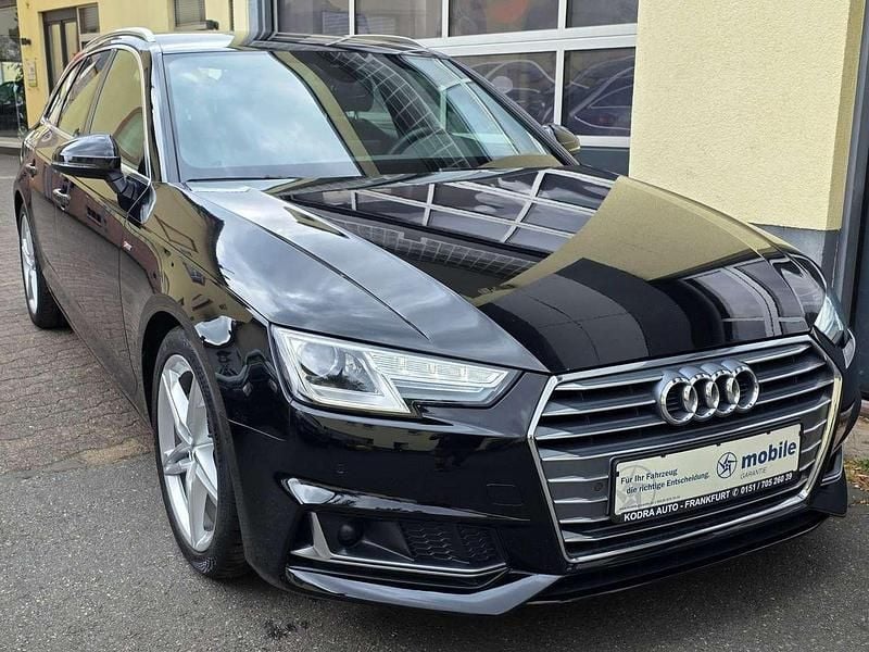 Schwarz Gebraucht 2019 Audi A4 S-Line Kombi | 20.490 € (Guter Preis) - Bild 1/4