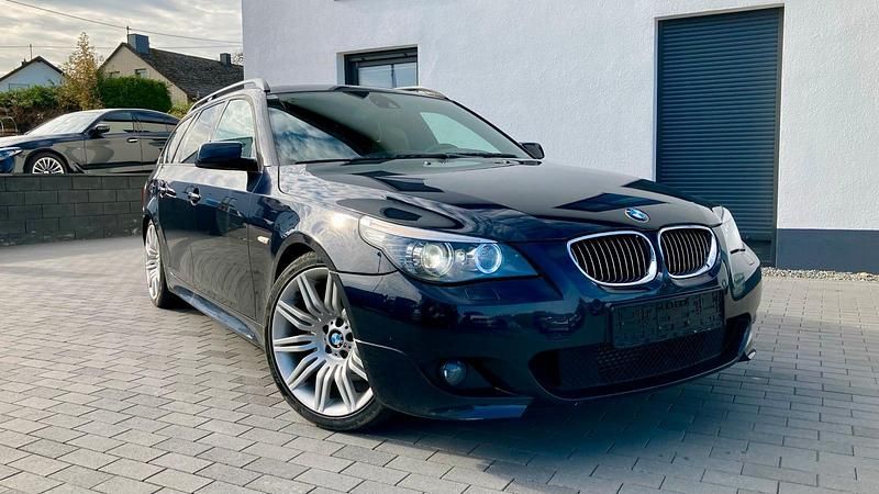 Blau Gebraucht 2009 BMW 535 M Sport Kombi | 13.000 € (Teuer) - Bild 1/4